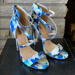Charlotte Russe floral heels